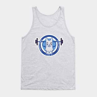 Thin and strong like a lone wolf Tank Top